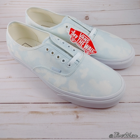 vans authentic bleach wash